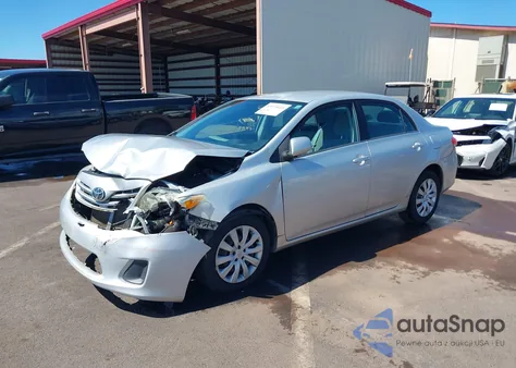 2013 Toyota Corolla Le/Le Special Edition from USA, damaged, VIN 2T1BU4EE0DC995447